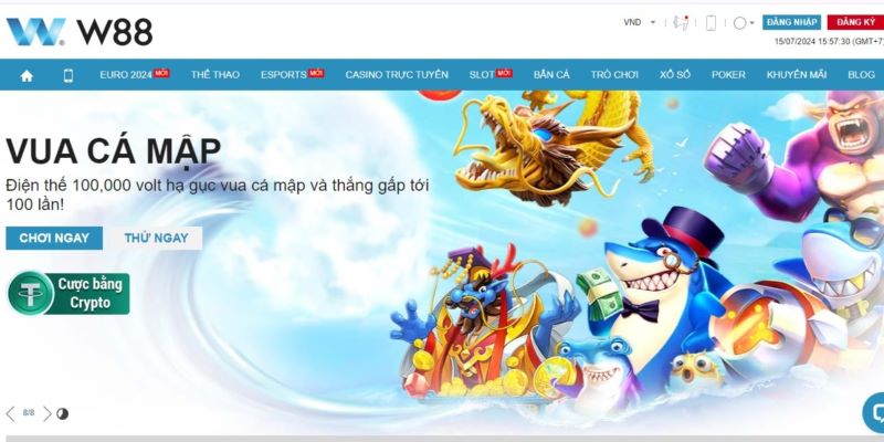 Giới thiệu về game Săn cá 3D tại W88