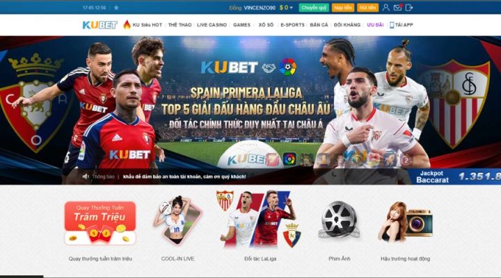 Kubet - thương hiệu cá cược số 1 châu Á